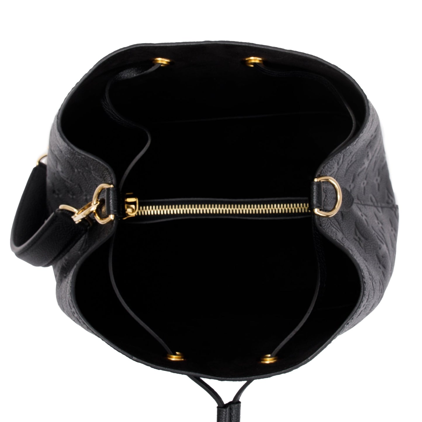 Louis Vuitton 2021 Black Monogram Empreinte Leather Neonoe MM