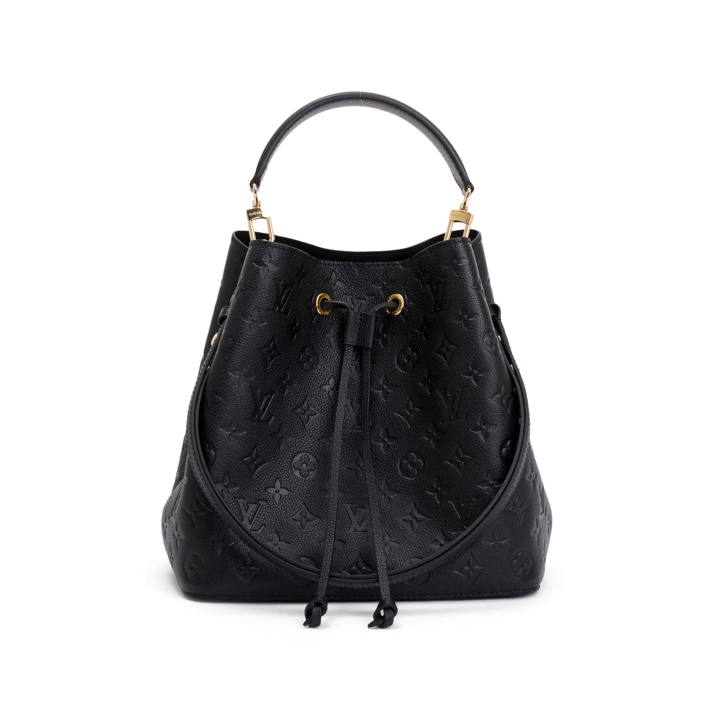 Louis Vuitton 2021 Black Monogram Empreinte Leather Neonoe MM