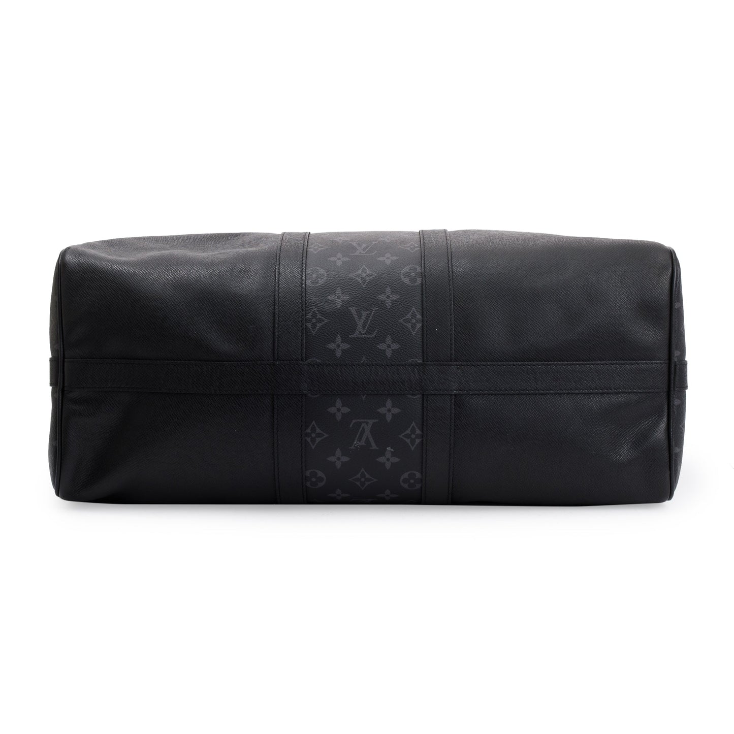 Louis Vuitton 2021 Black Taigarama Keepall Bandouliere 50