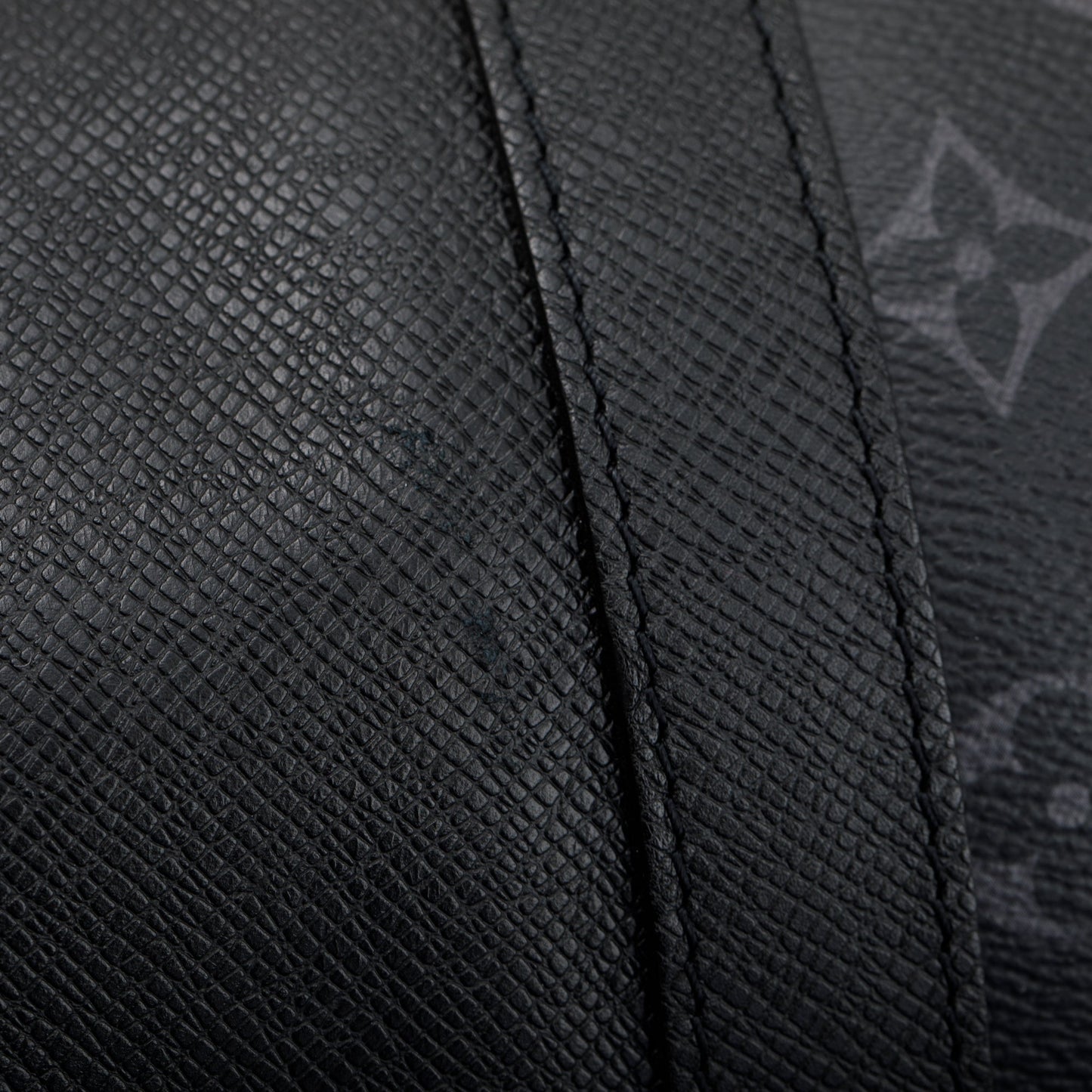 Louis Vuitton 2021 Black Taigarama Keepall Bandouliere 50