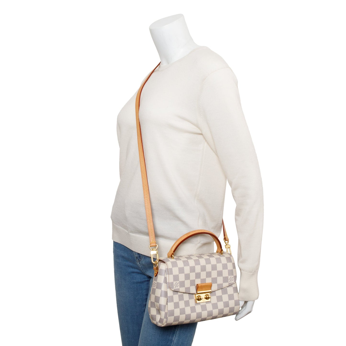 Louis Vuitton 2021 Damier Azur Croisette Bag