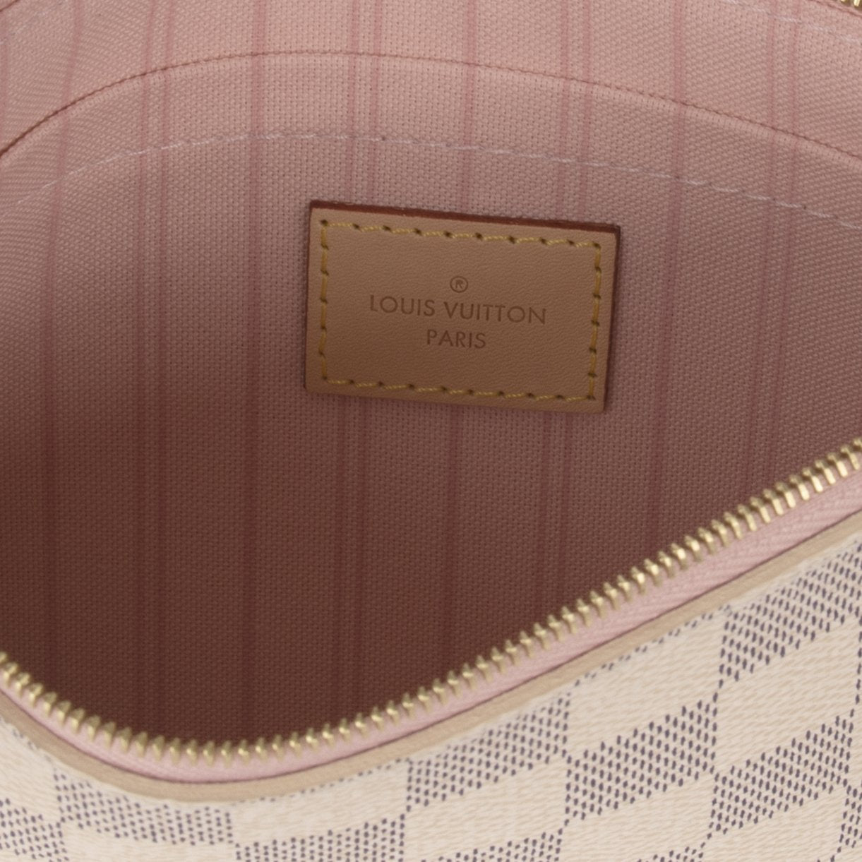 Louis Vuitton 2021 Damier Azur Neverfull Pochette