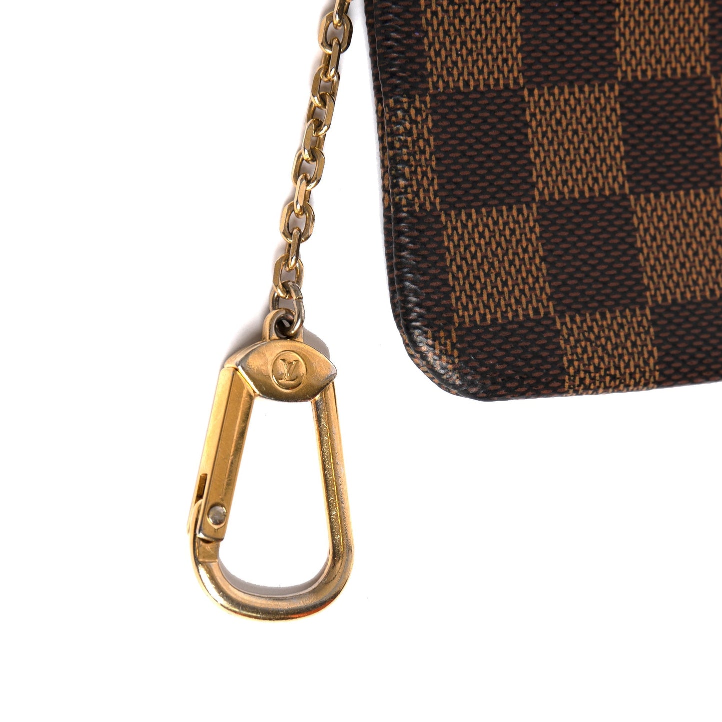 Louis Vuitton 2021 Damier Ebene Key Pouch