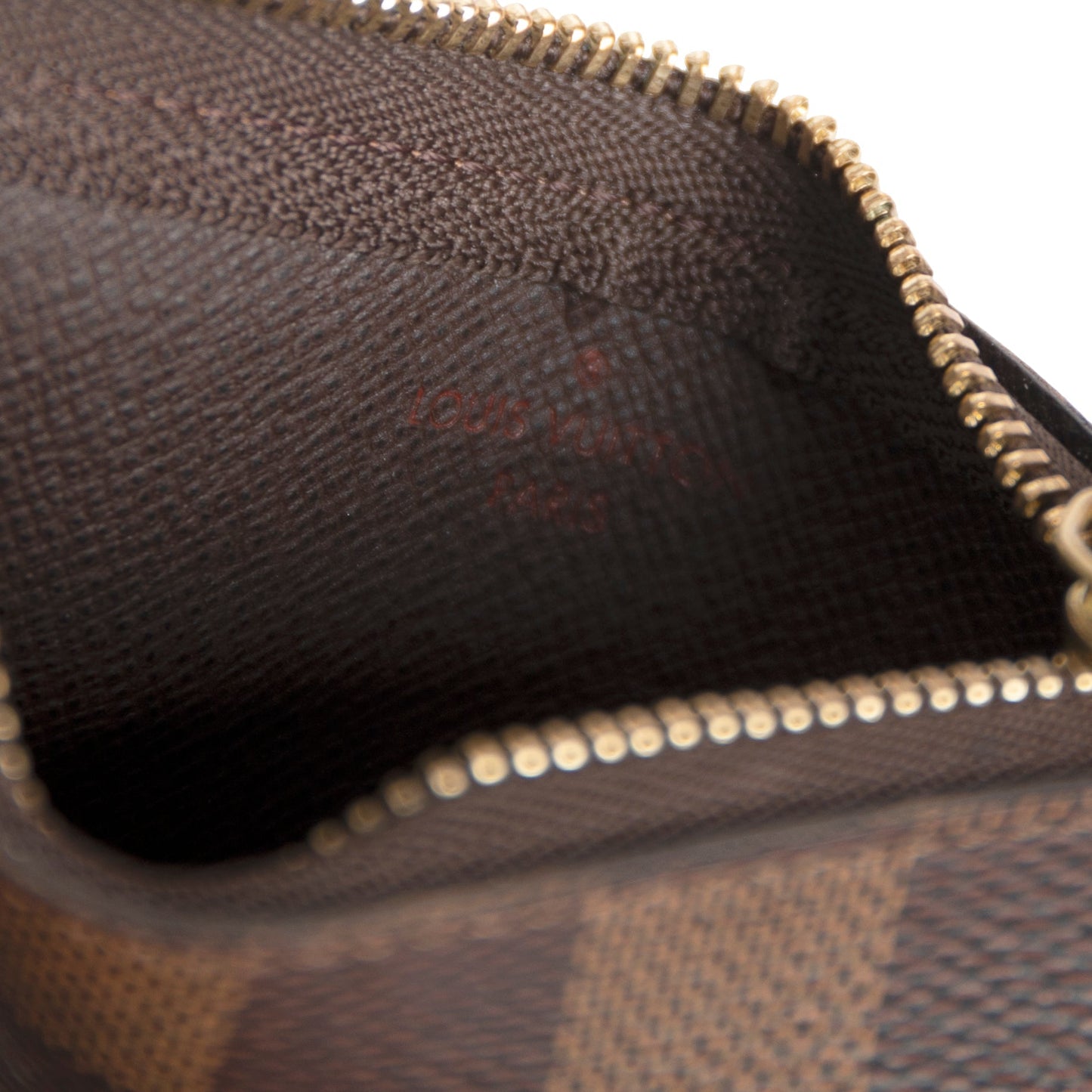 Louis Vuitton 2021 Damier Ebene Key Pouch
