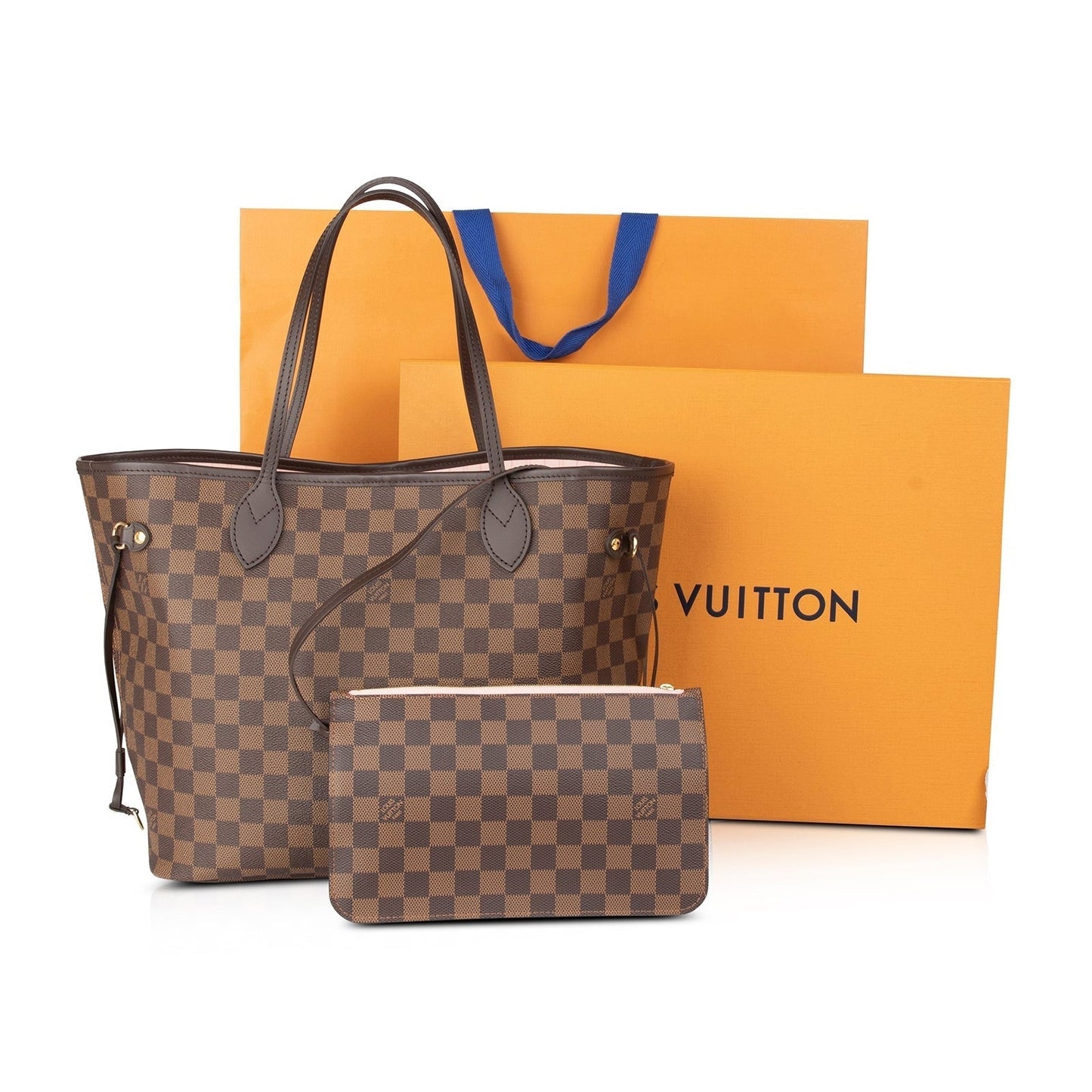 Louis Vuitton 2021 Damier Ebene Neverfull MM