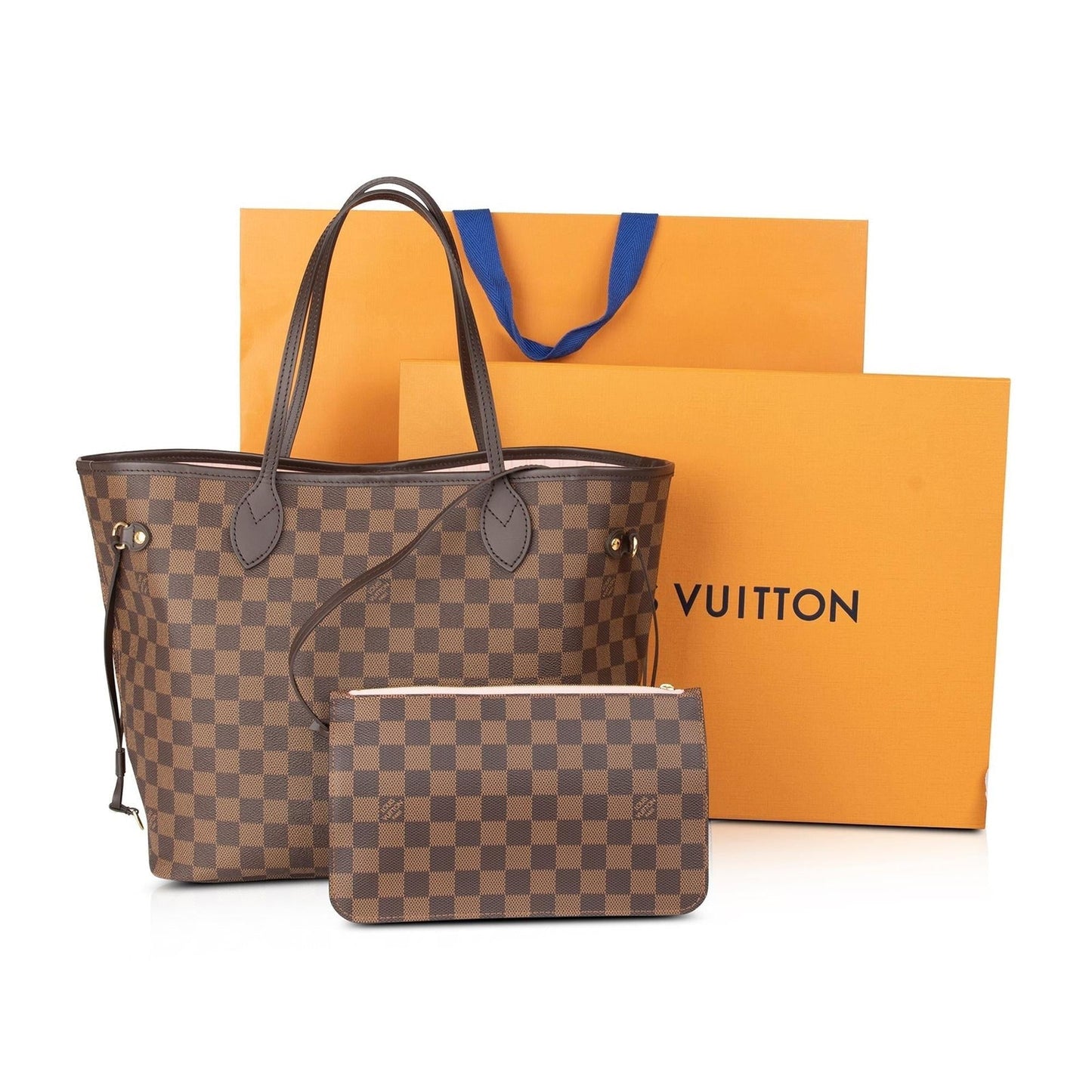 Louis Vuitton 2021 Damier Ebene Neverfull MM