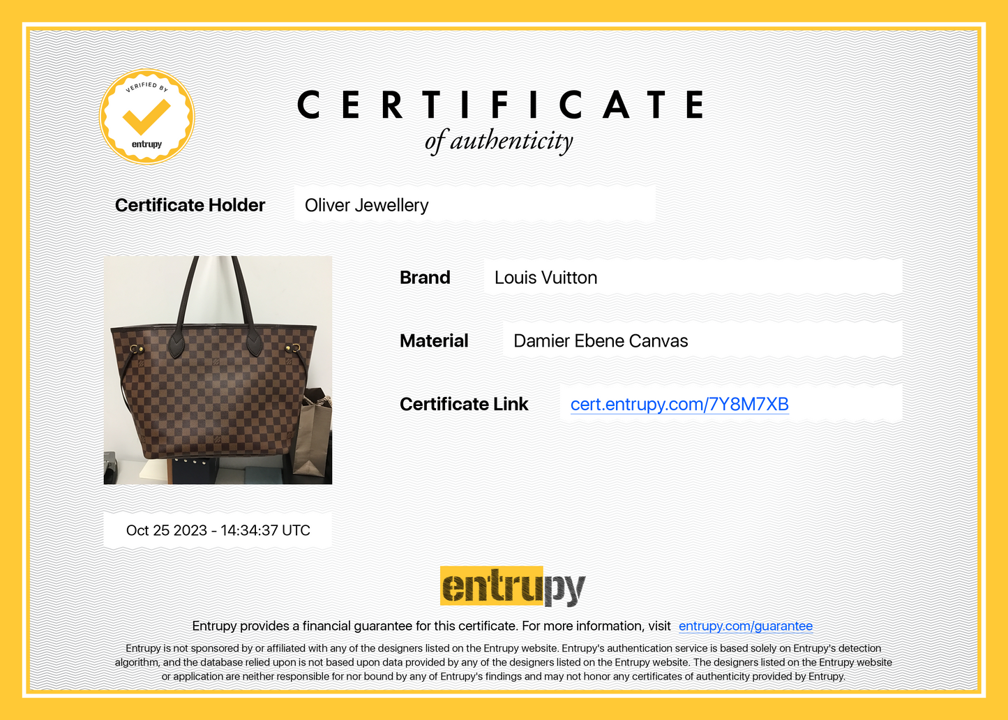 Louis Vuitton 2021 Damier Ebene Neverfull MM