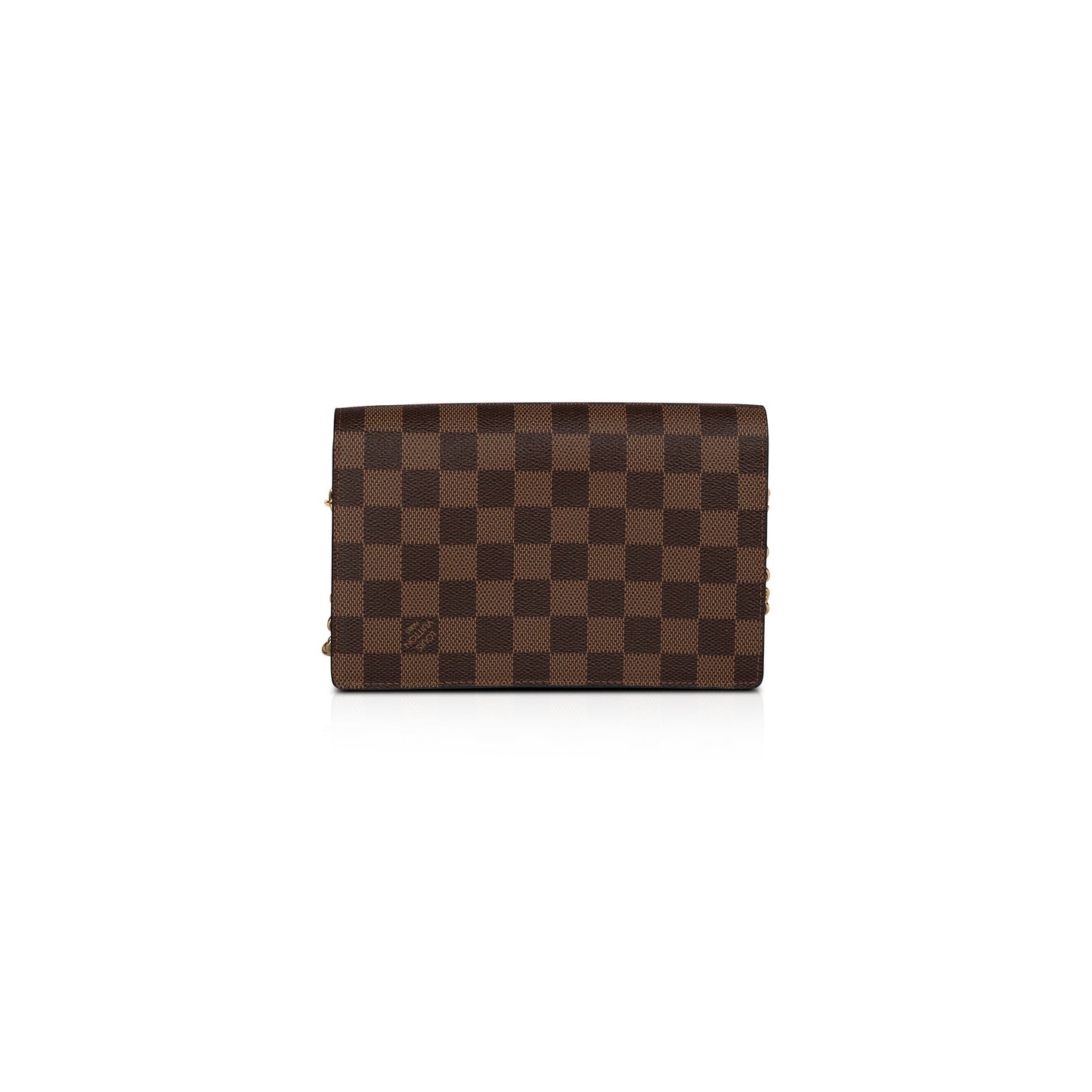 Louis Vuitton 2021 Damier Ebene Vavin Chain Wallet