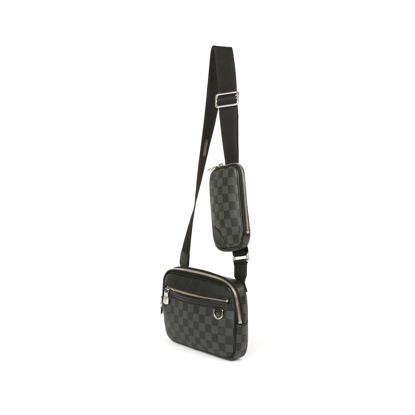 Louis Vuitton 2021 Damier Graphite Scott Messenger Bag