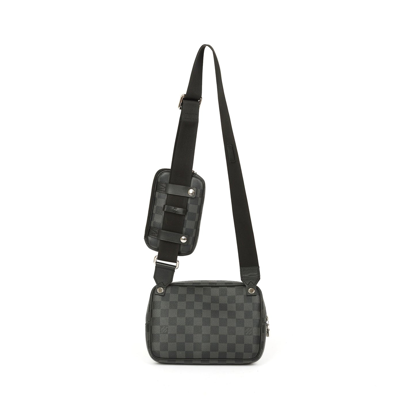 Louis Vuitton 2021 Damier Graphite Scott Messenger Bag