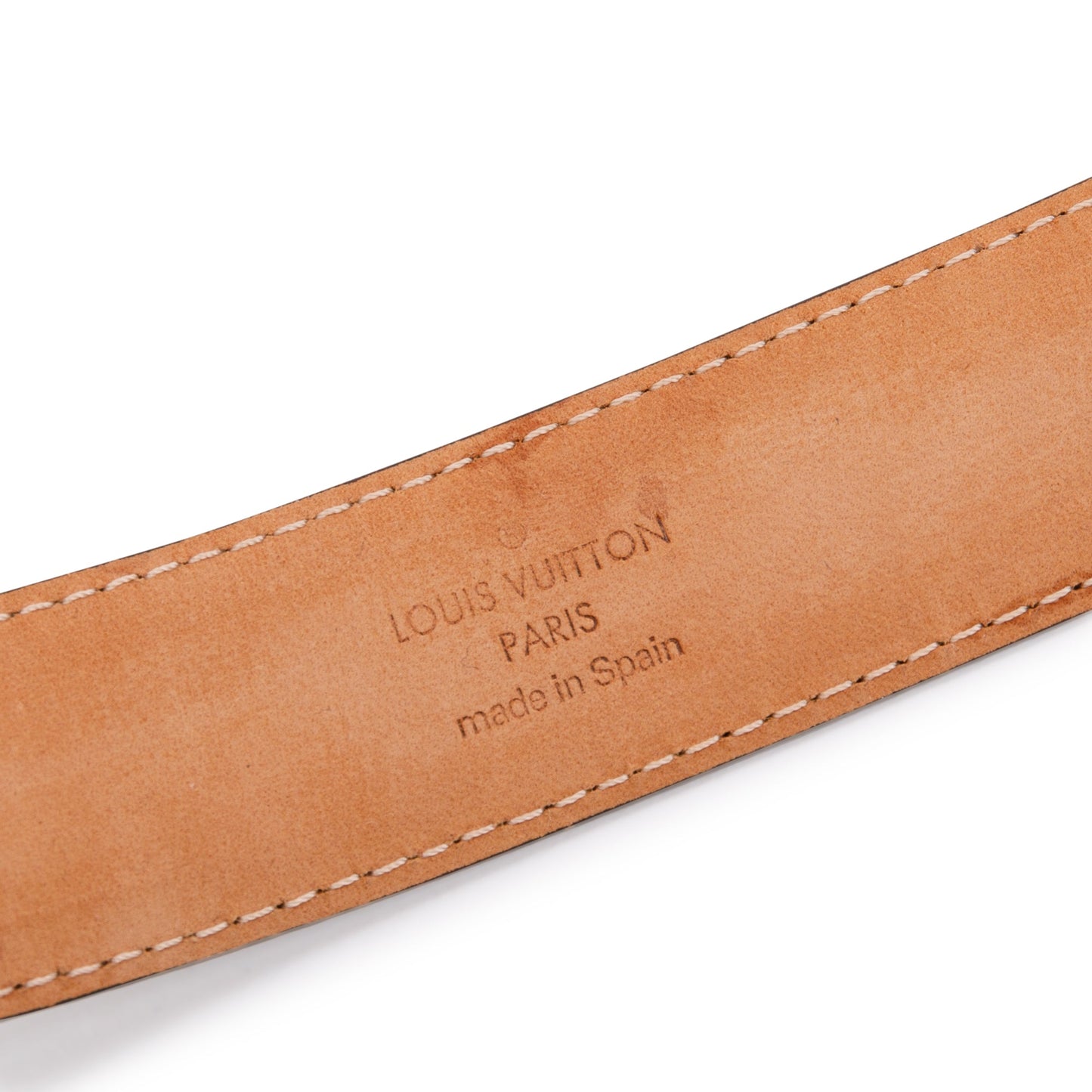 Louis Vuitton 2021 Monogram 30 MM Belt with Ellipse Buckle