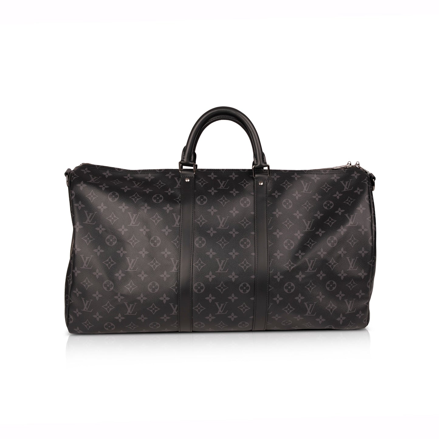 Louis Vuitton 2021 Monogram Eclipse Keepall Bandouliere 55