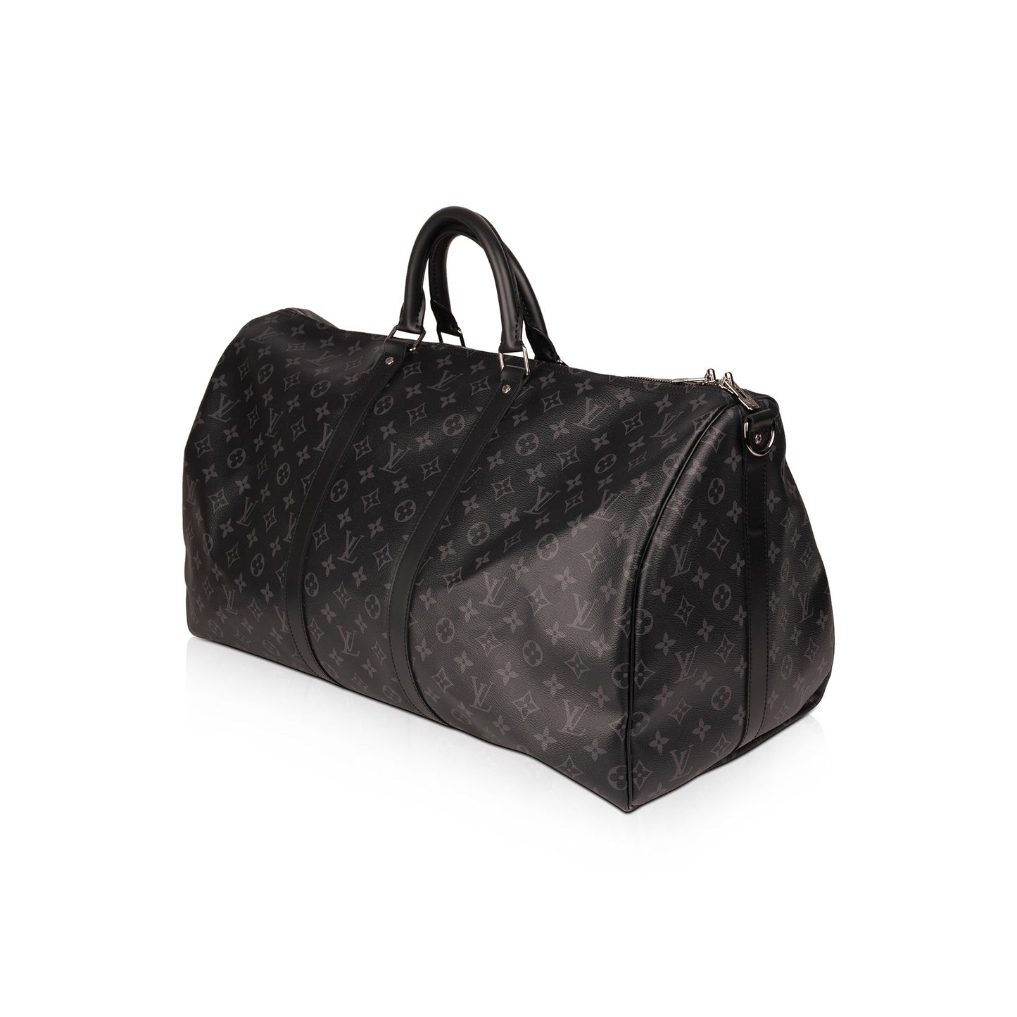 Louis Vuitton 2021 Monogram Eclipse Keepall Bandouliere 55