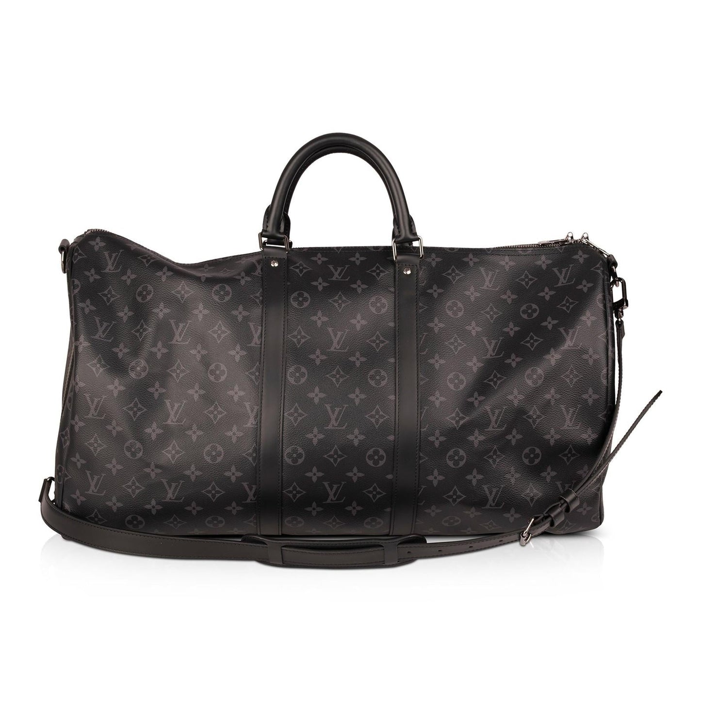 Louis Vuitton 2021 Monogram Eclipse Keepall Bandouliere 55