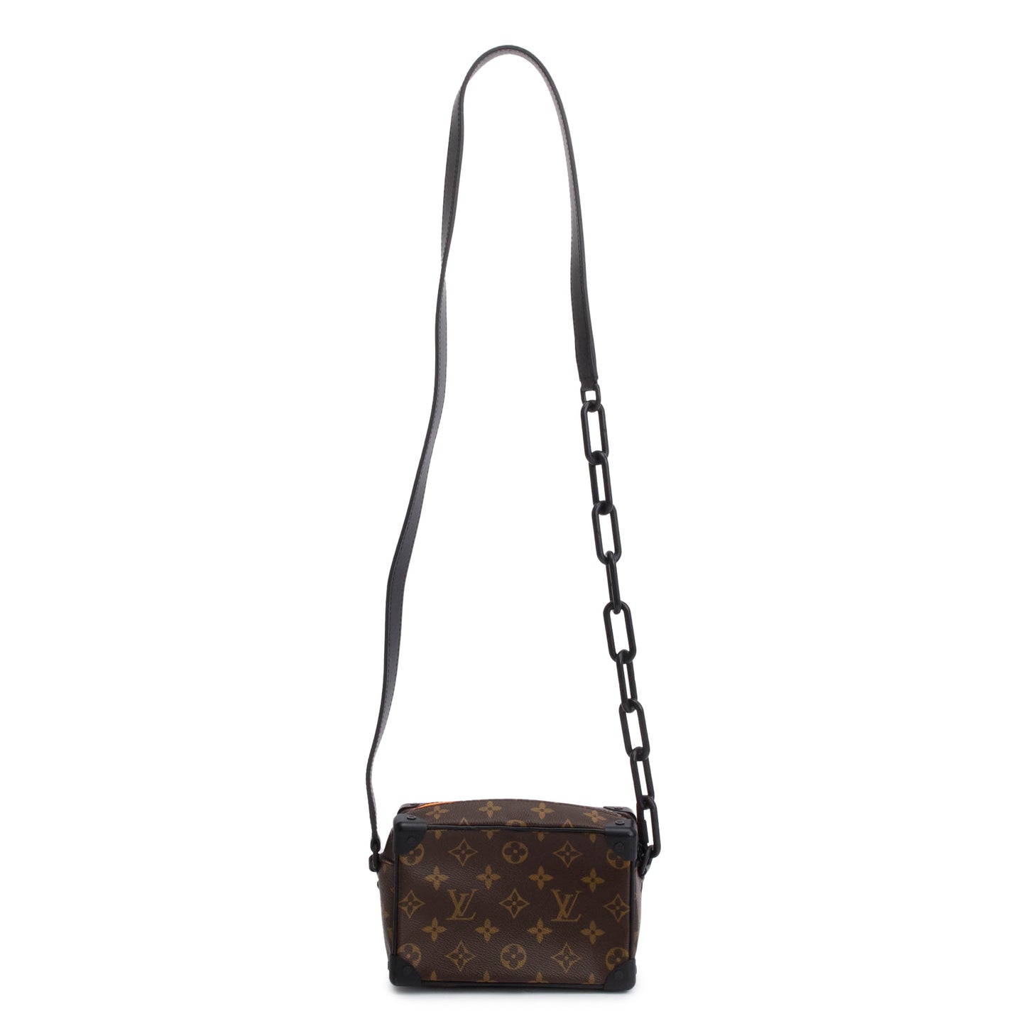 Louis Vuitton 2021 Monogram LV Friends Patch Mini Solar Ray Soft Trunk Bag
