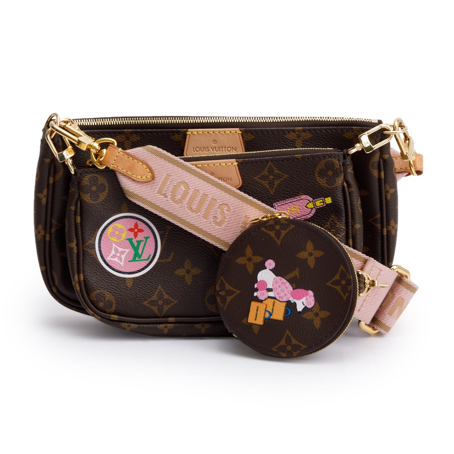 Louis Vuitton 2021 Monogram My World Tour Multi-Pochette Accessoires