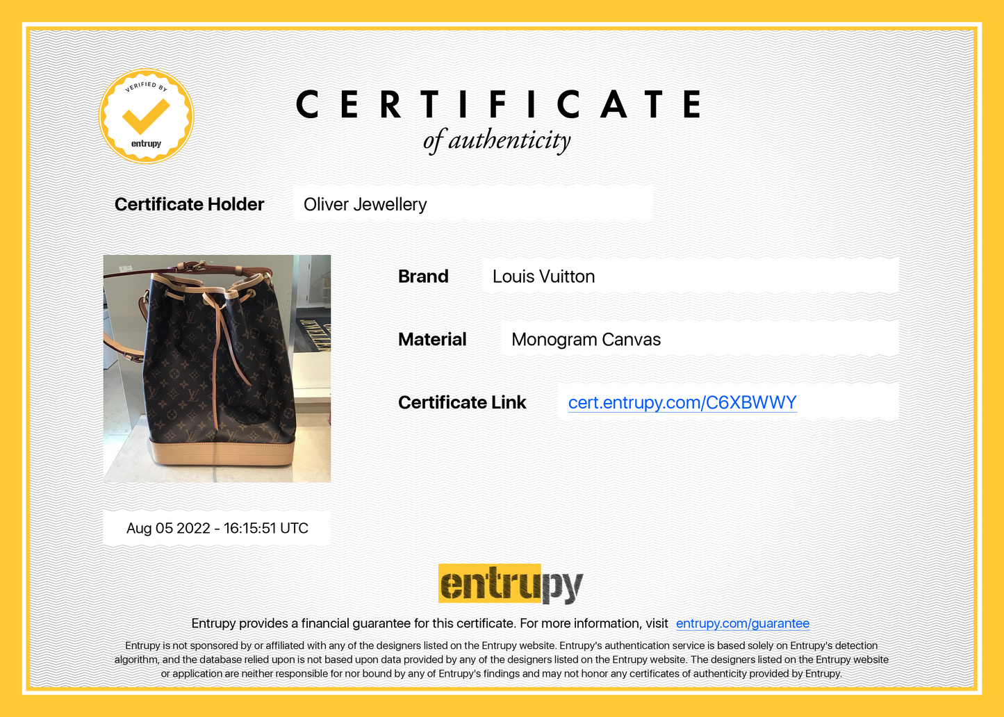 Louis Vuitton 2021 Monogram Noe Bag