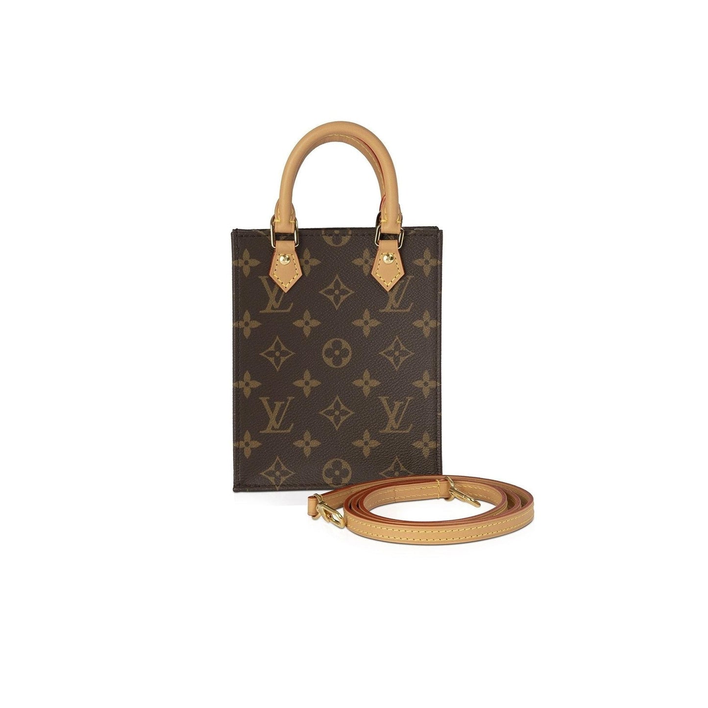 Louis Vuitton 2021 Monogram Petit Sac Plat