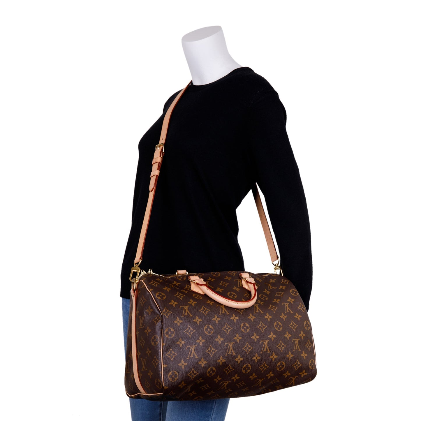 Louis Vuitton 2021 Monogram Speedy Bandouliere 35