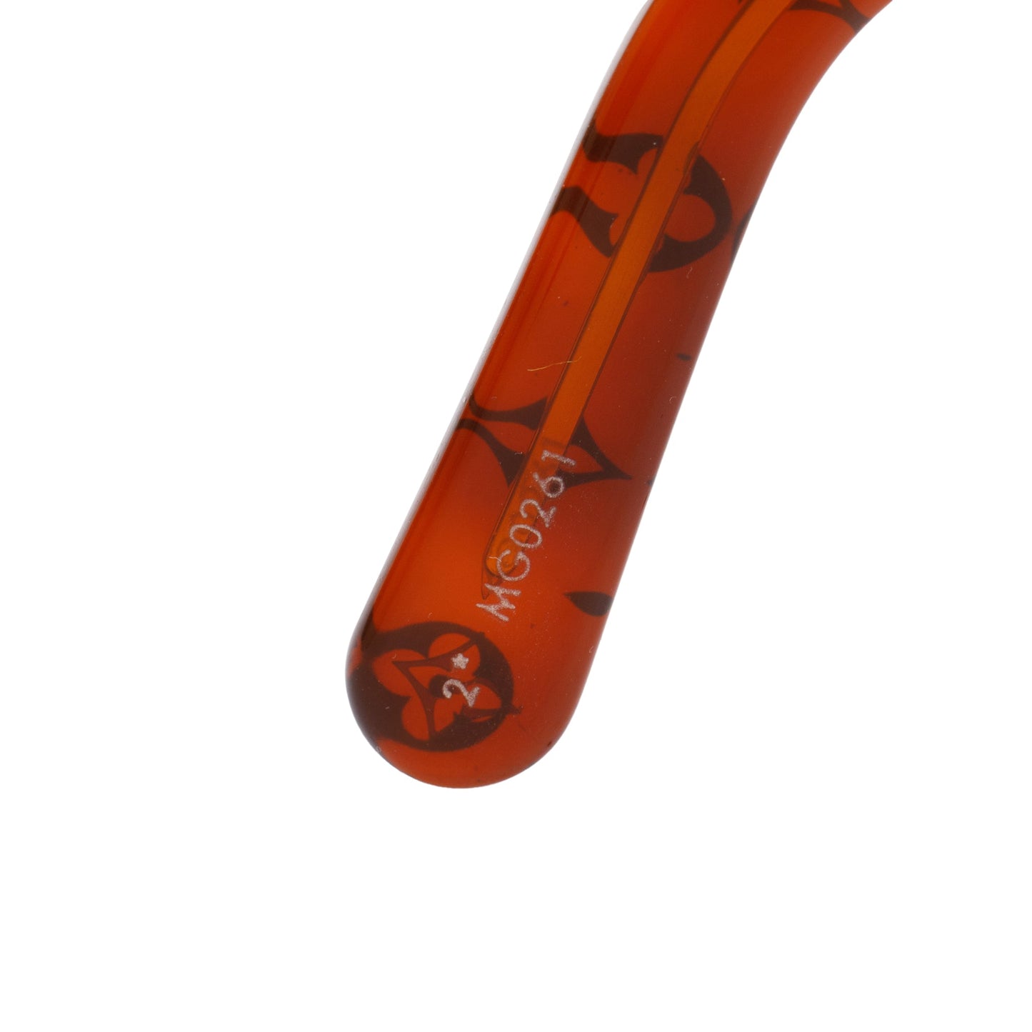 Louis Vuitton 2021 Z1483E Brown Monogram Acetate Blade Square Sunglasses