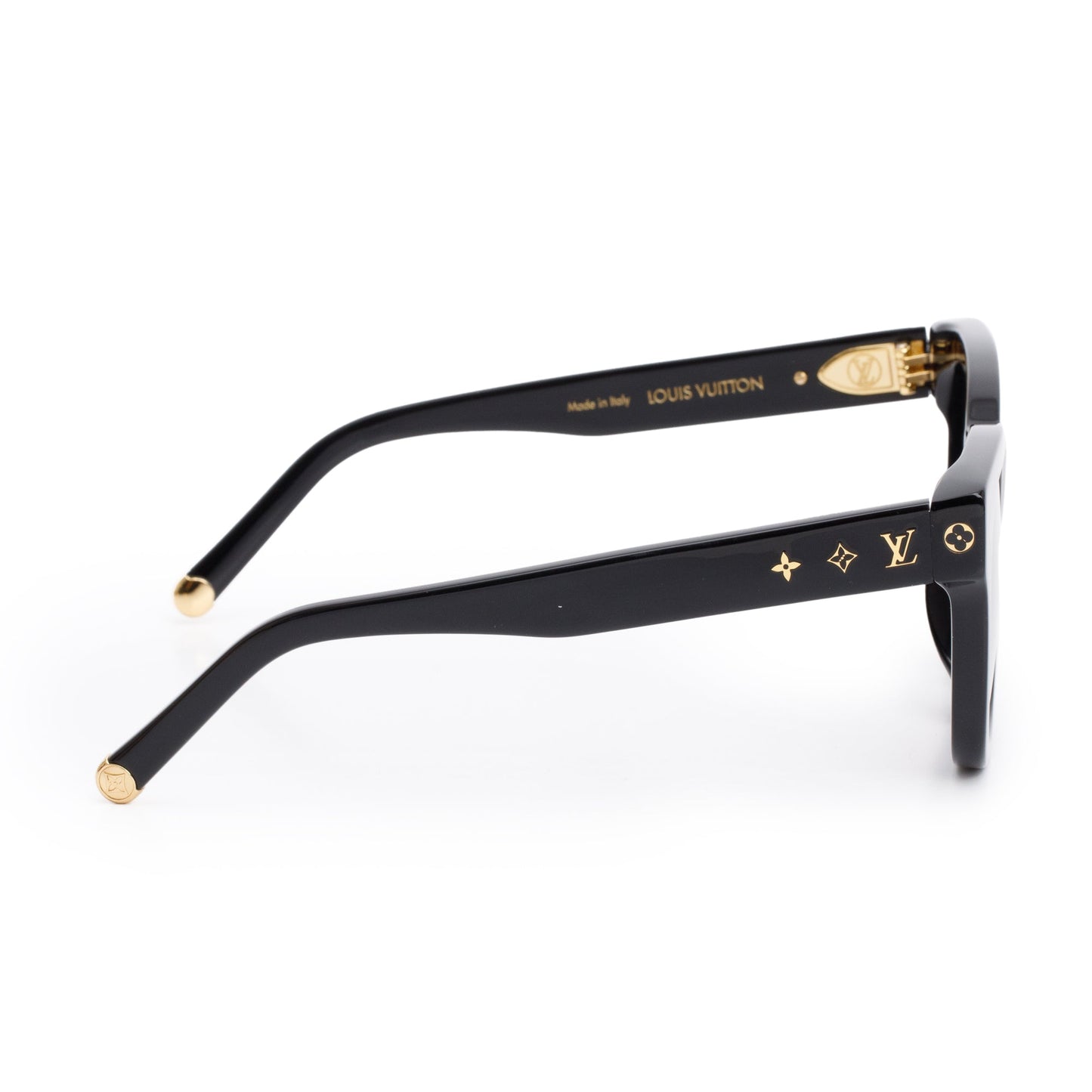 Louis Vuitton 2021 Z1523E Black Acetate My Monogram Square Sunglasses