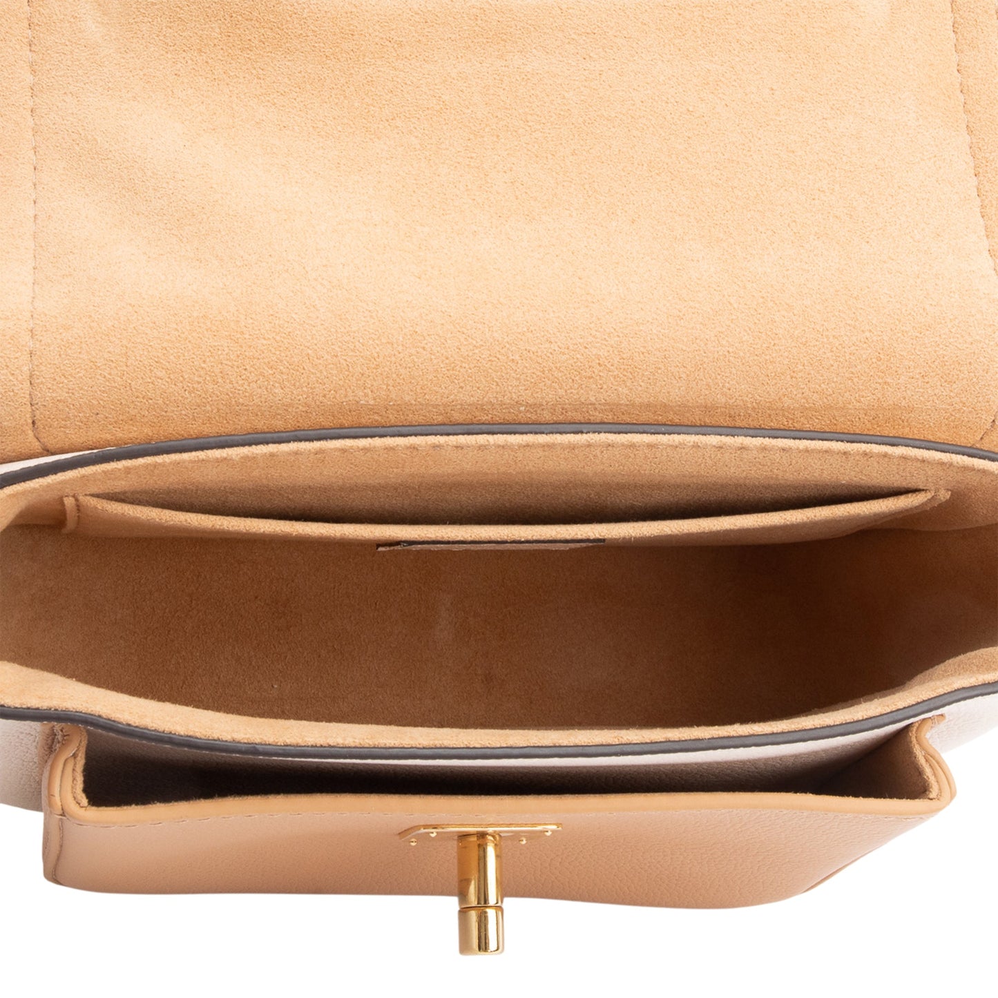 Louis Vuitton 2022 Beige Leather LockMe Tender Bag