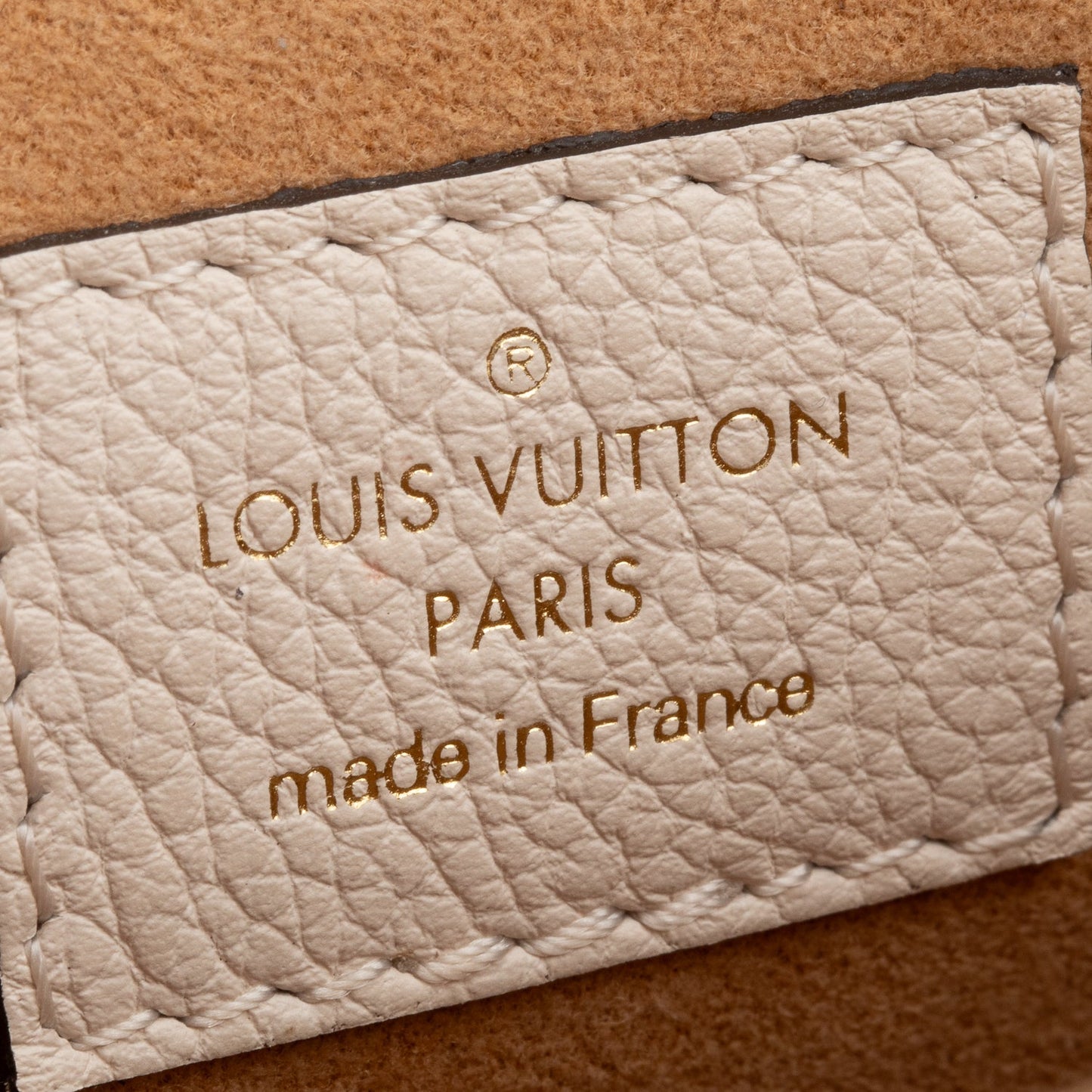 Louis Vuitton 2022 Beige Leather LockMe Tender Bag