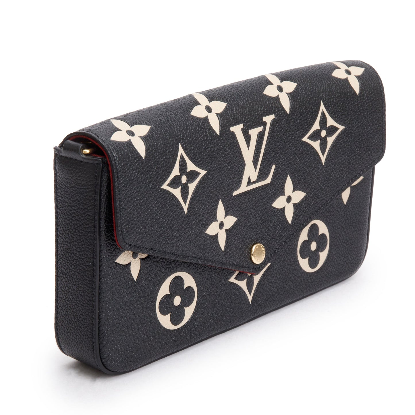 Louis Vuitton 2022 Bicolor Monogram Empreinte Leather Felicie Pochette