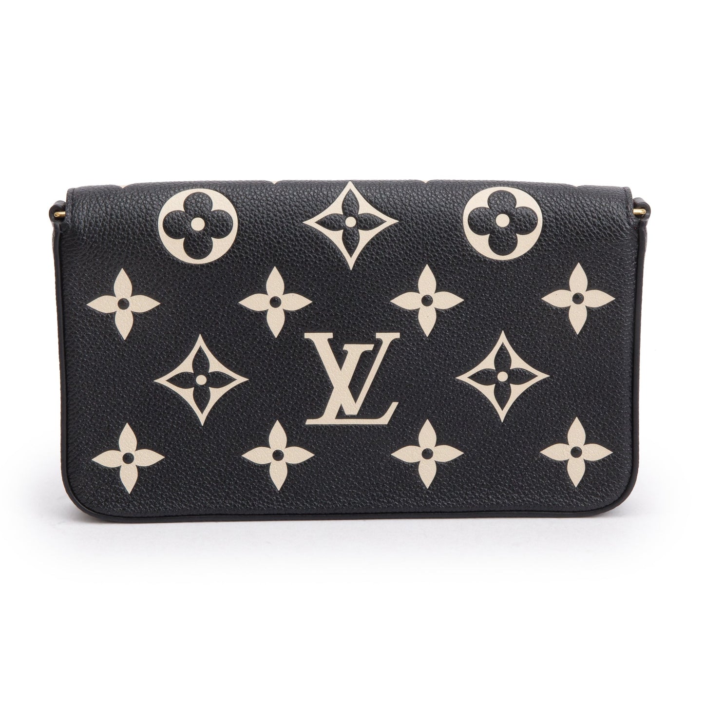 Louis Vuitton 2022 Bicolor Monogram Empreinte Leather Felicie Pochette