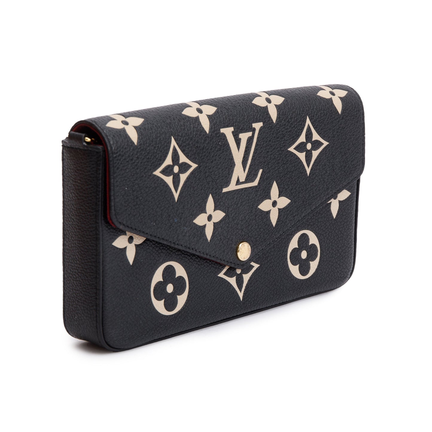 Louis Vuitton 2022 Bicolor Monogram Empreinte Leather Felicie Pochette