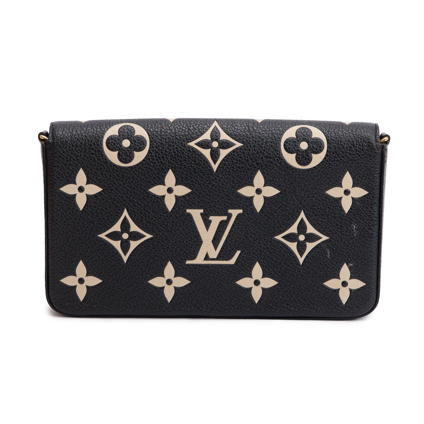 Louis Vuitton 2022 Bicolor Monogram Empreinte Leather Felicie Pochette