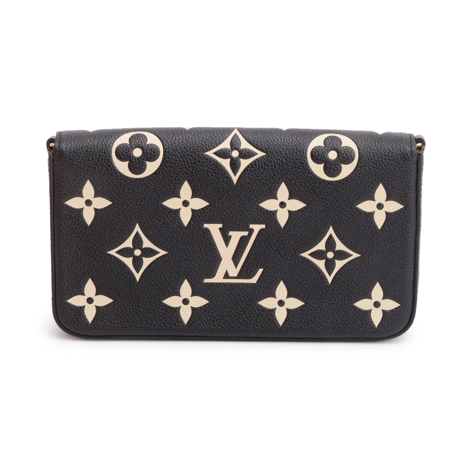 Louis Vuitton 2022 Bicolor Monogram Empreinte Leather Felicie Pochette