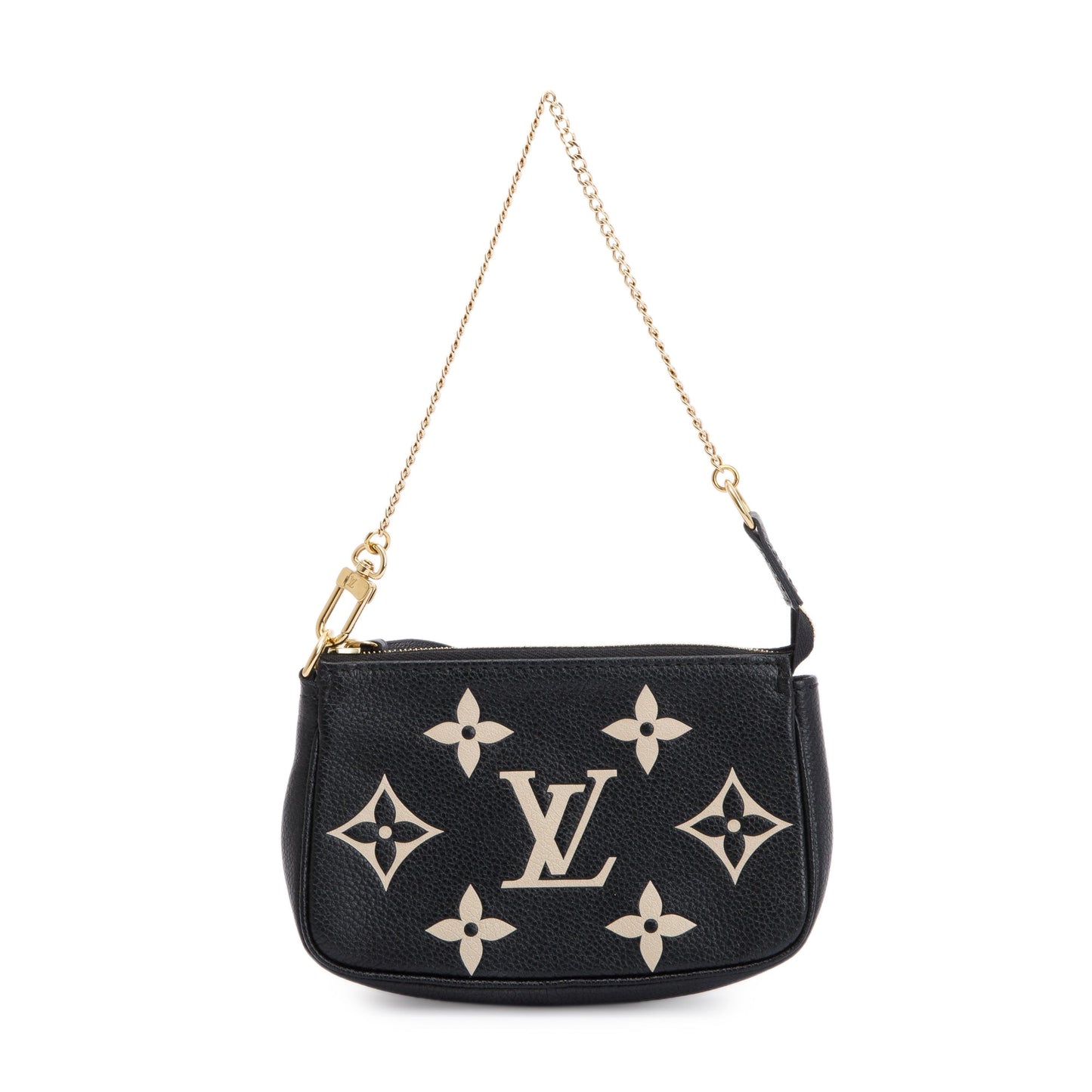 Louis Vuitton 2022 Bicolor Monogram Empreinte Leather Mini Pochette Accessories