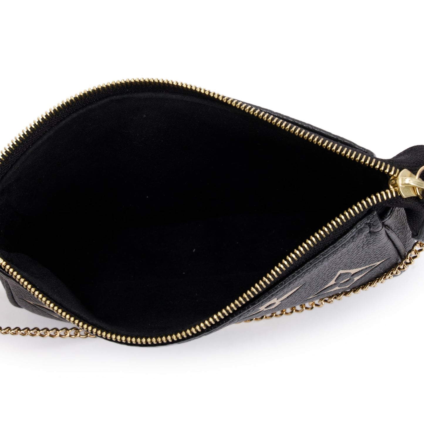 Louis Vuitton 2022 Bicolor Monogram Empreinte Leather Mini Pochette Accessories
