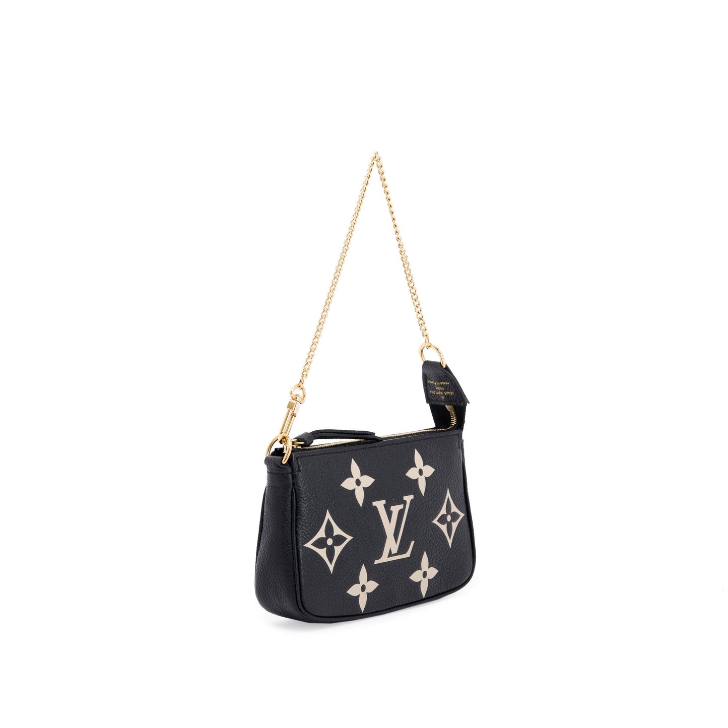 Louis Vuitton 2022 Bicolor Monogram Empreinte Leather Mini Pochette Accessories
