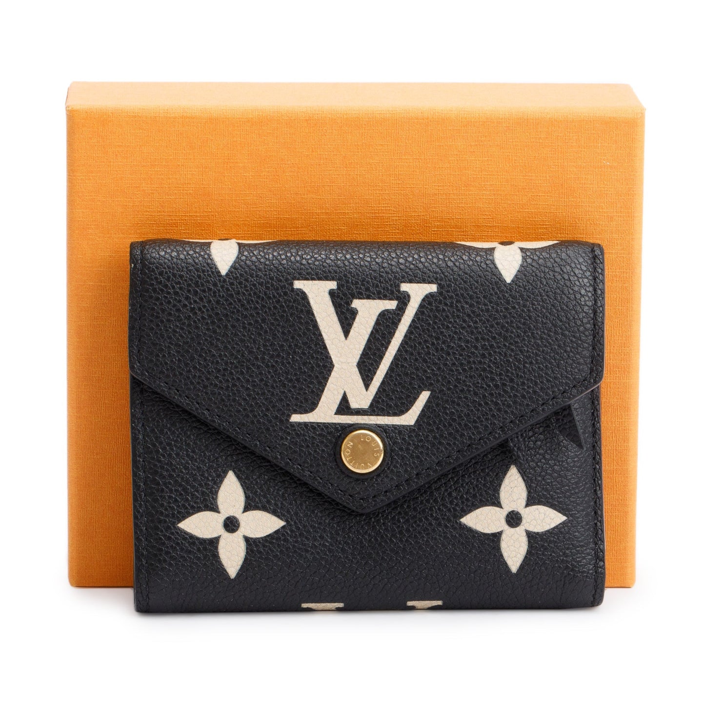 Louis Vuitton 2022 Bicolor Monogram Empreinte Victorine Wallet