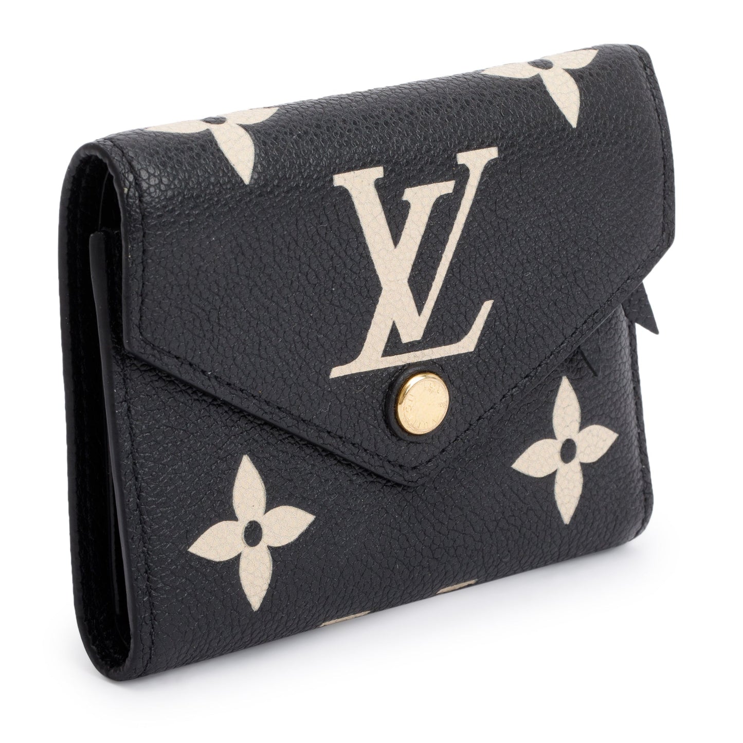 Louis Vuitton 2022 Bicolor Monogram Empreinte Victorine Wallet