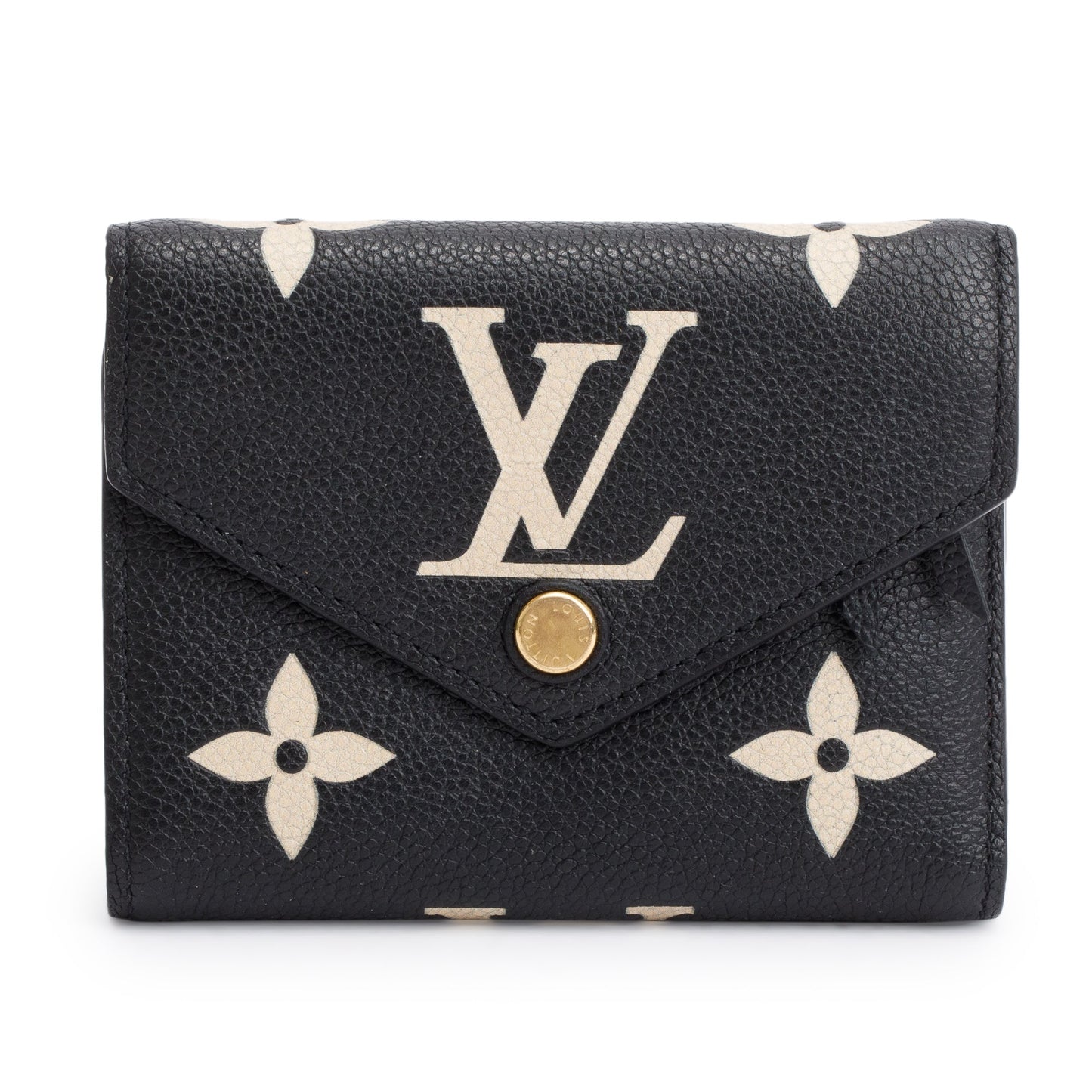 Louis Vuitton 2022 Bicolor Monogram Empreinte Victorine Wallet