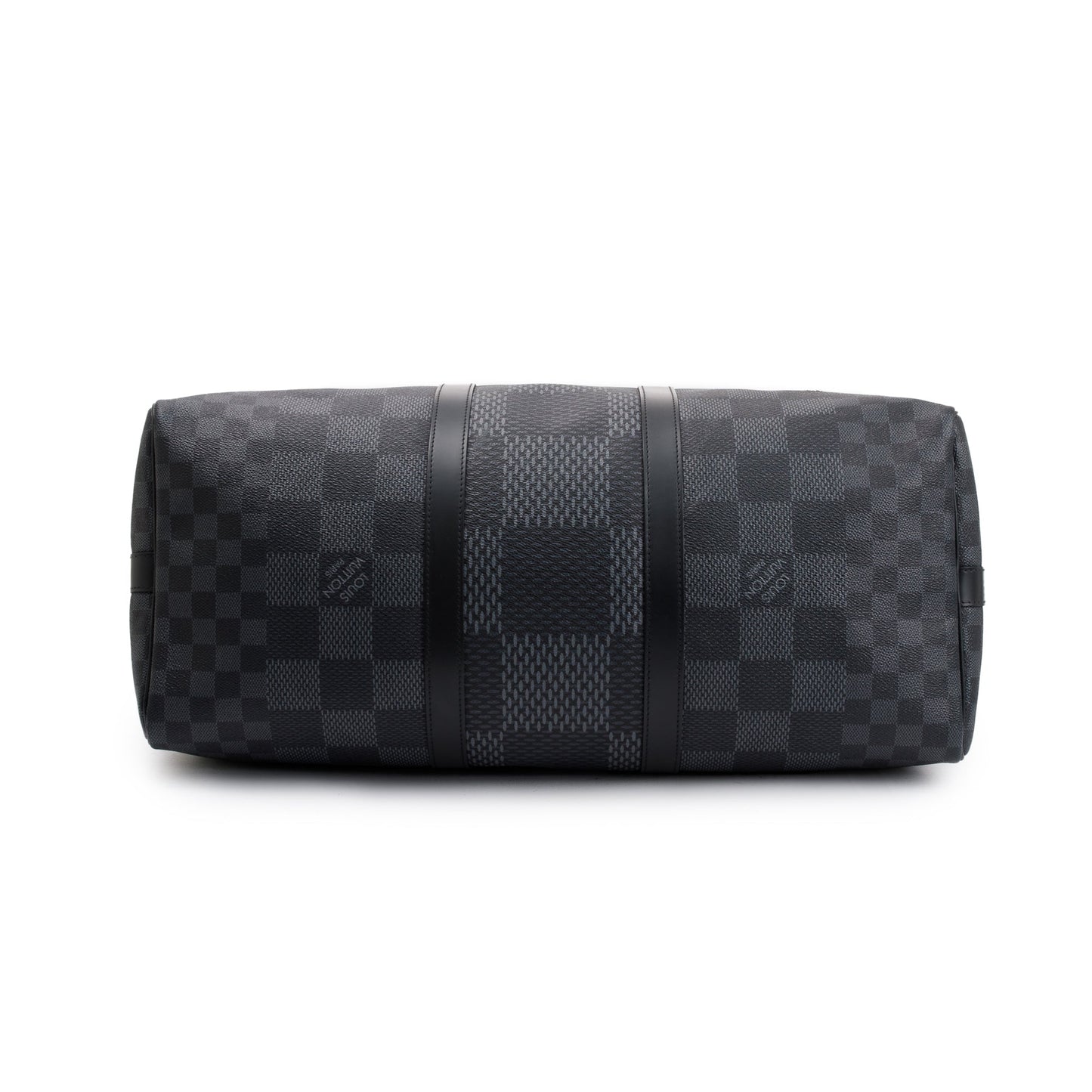 Louis Vuitton 2022 Black Damier Graphite Keepall Bandouliere 50
