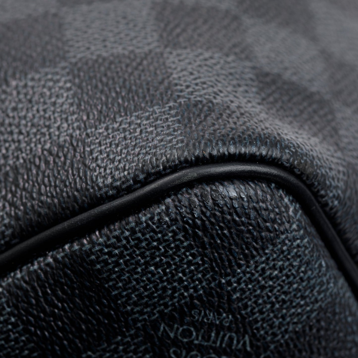 Louis Vuitton 2022 Black Damier Graphite Keepall Bandouliere 50