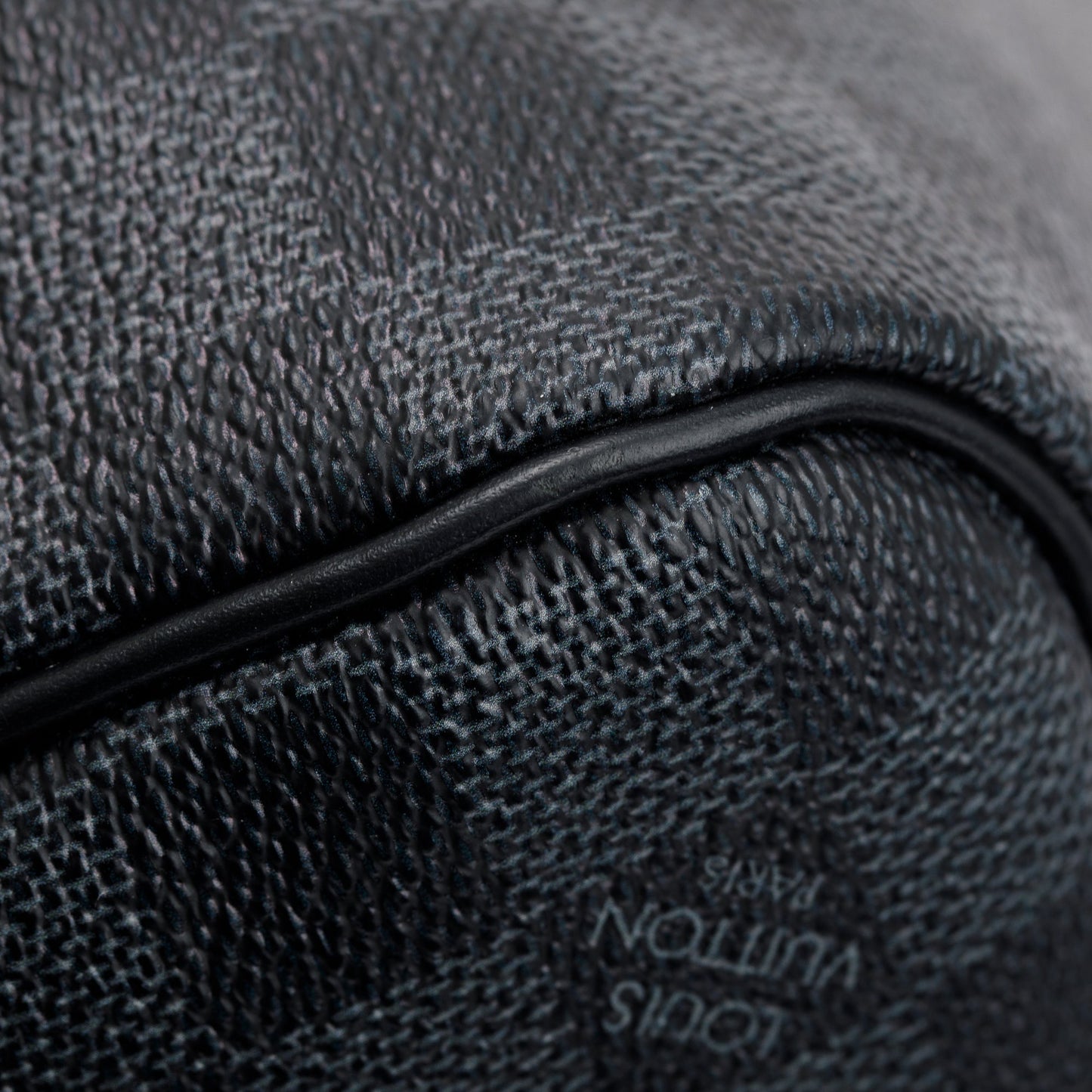 Louis Vuitton 2022 Black Damier Graphite Keepall Bandouliere 50