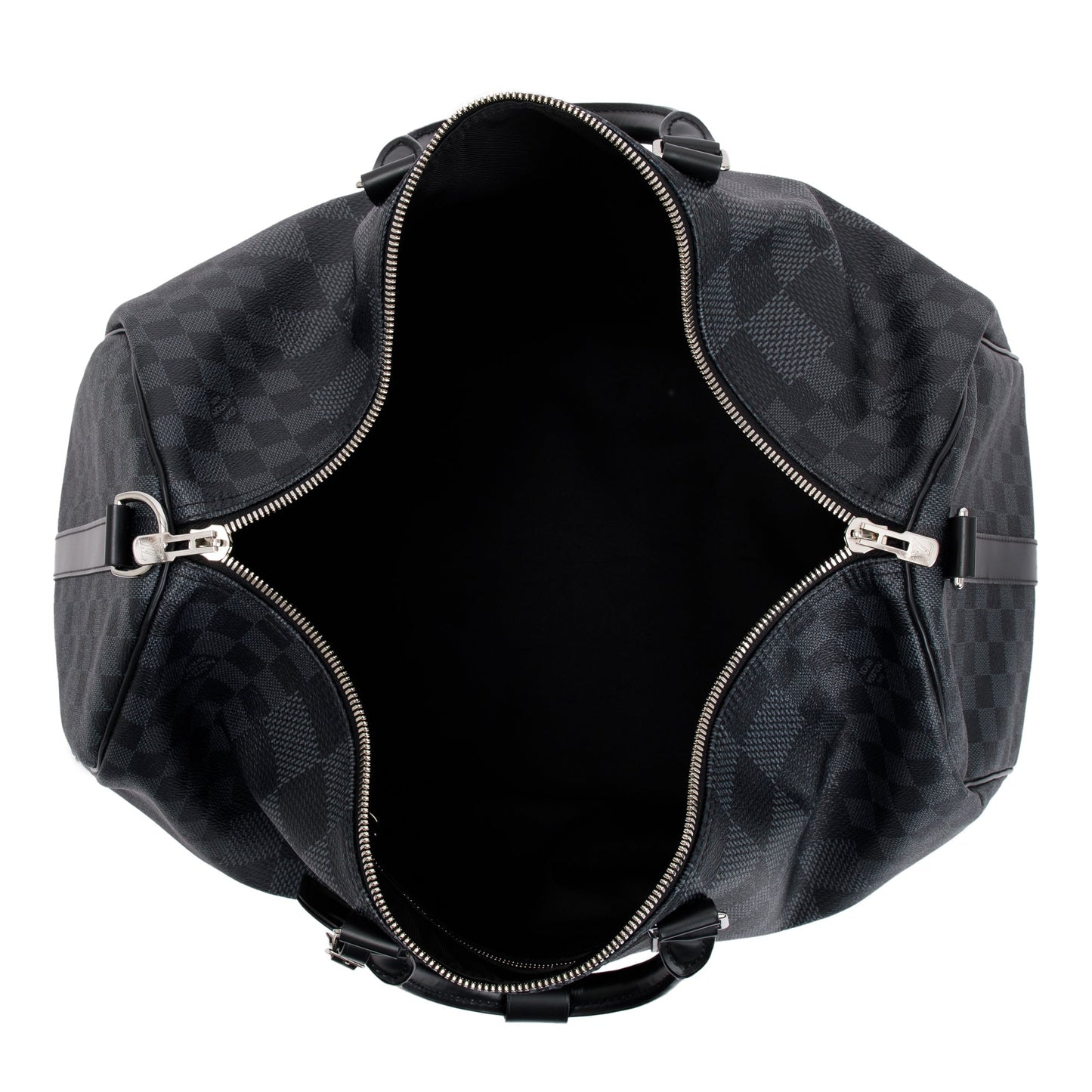 Louis Vuitton 2022 Black Damier Graphite Keepall Bandouliere 50