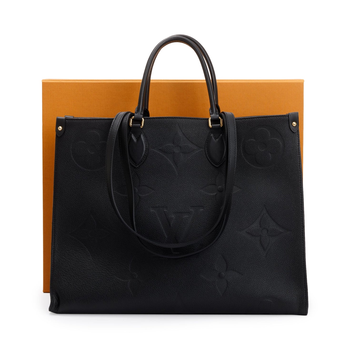 Louis Vuitton 2022 Black Empreinte Leather OnTheGo GM