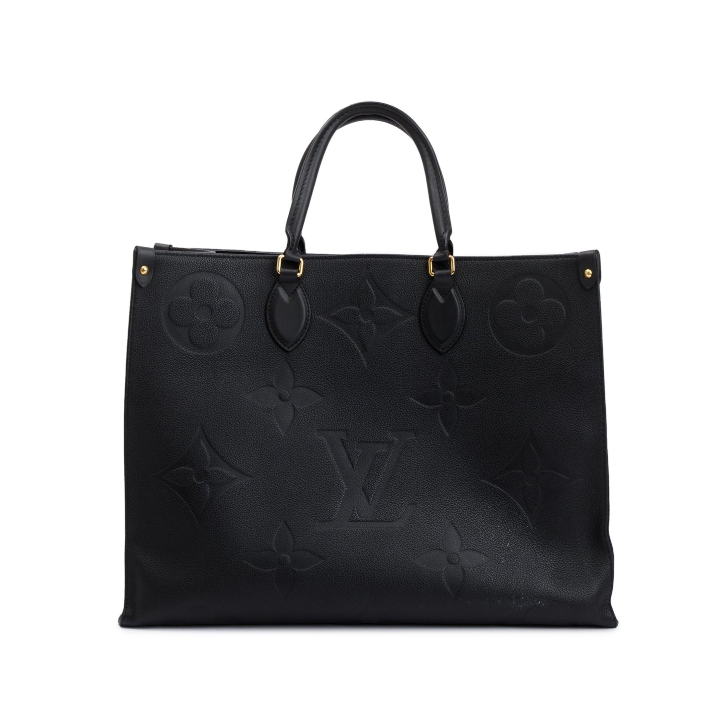 Louis Vuitton 2022 Black Empreinte Leather OnTheGo GM