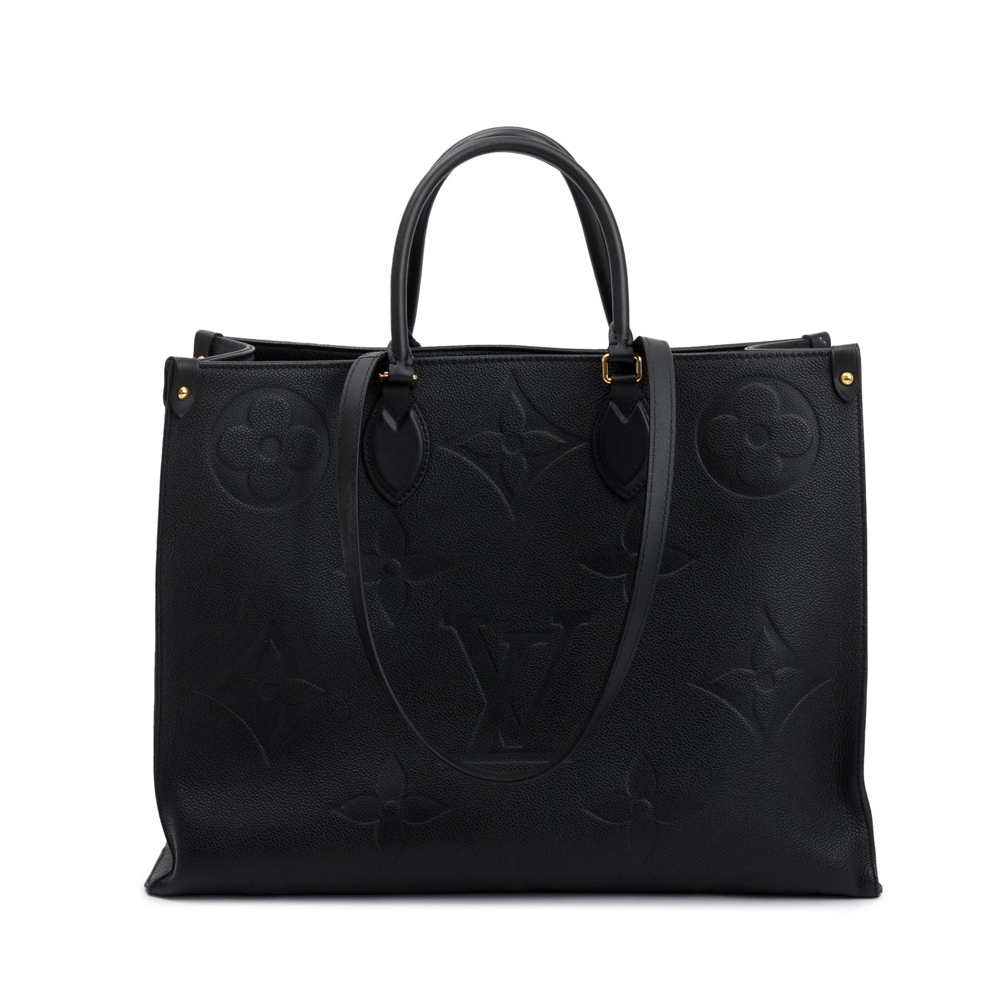 Louis Vuitton 2022 Black Empreinte Leather OnTheGo GM
