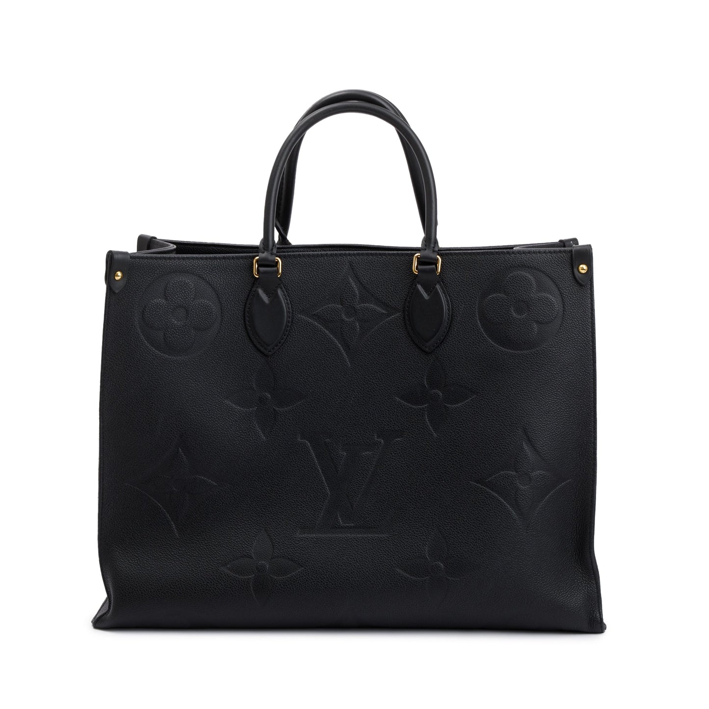 Louis Vuitton 2022 Black Empreinte Leather OnTheGo GM