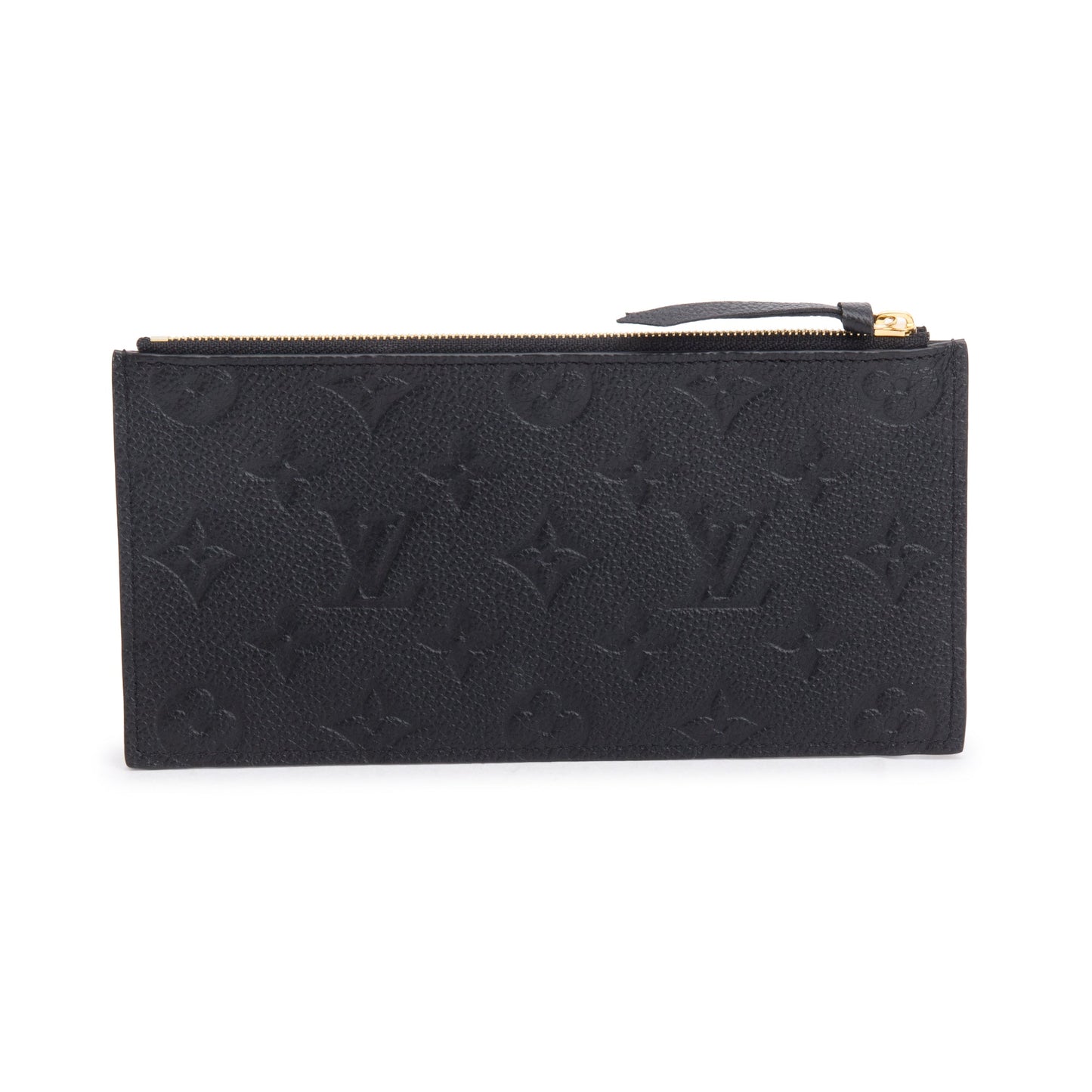 Louis Vuitton 2022 Black Empreinte Leather Pochette Felicie Zip Pouch Insert