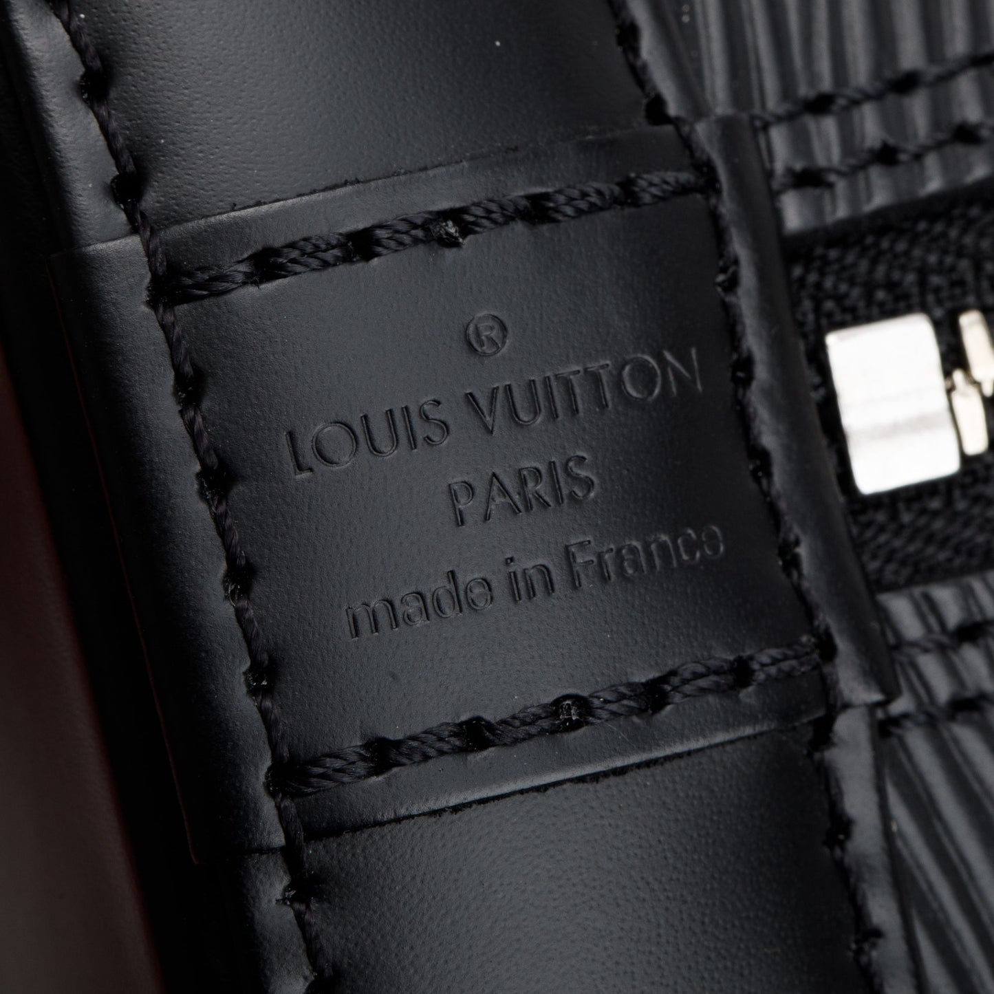 Louis Vuitton 2022 Black Epi Leather Alma BB