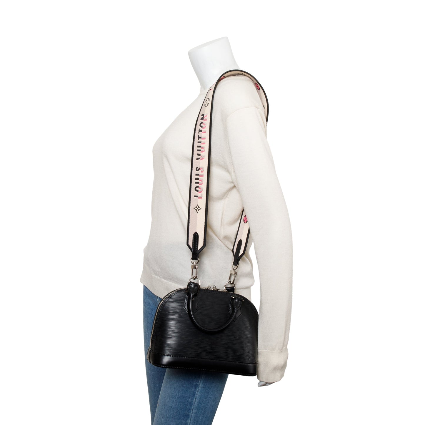 Louis Vuitton 2022 Black Epi Leather Alma BB