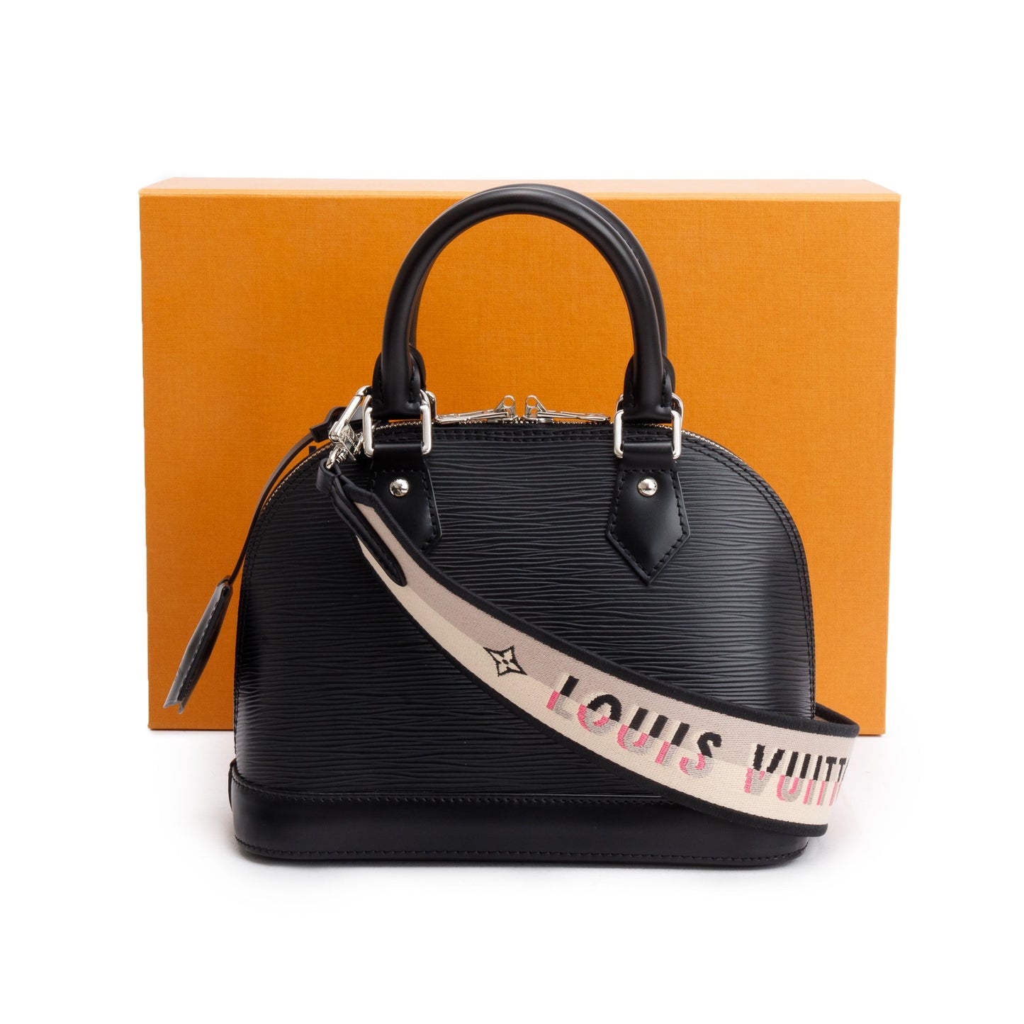 Louis Vuitton 2022 Black Epi Leather Alma BB